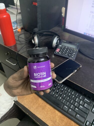 Biotin Capsules for Hair, Skin & Nails photo review