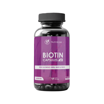Biotin Capsules for Hair, Skin & Nails